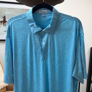Peter Millar Blue Men's Shirt